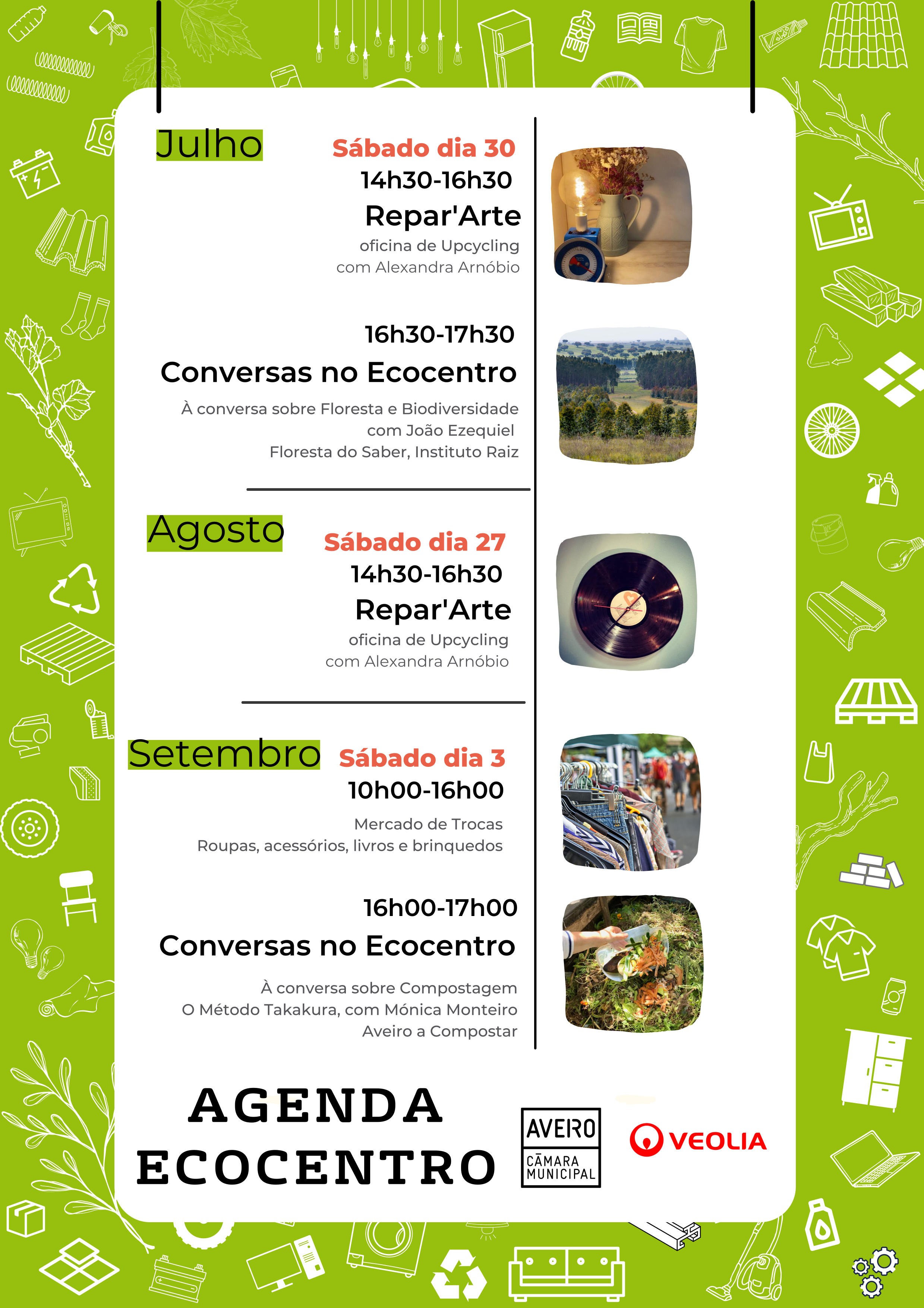 A Floresta do Saber vai estar no novo Ecocentro Municipal de Aveiro
